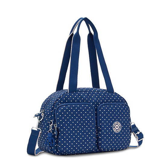 Kipling Cool Defea Klassiska Printed Axelväska Blå | SE 1826KO